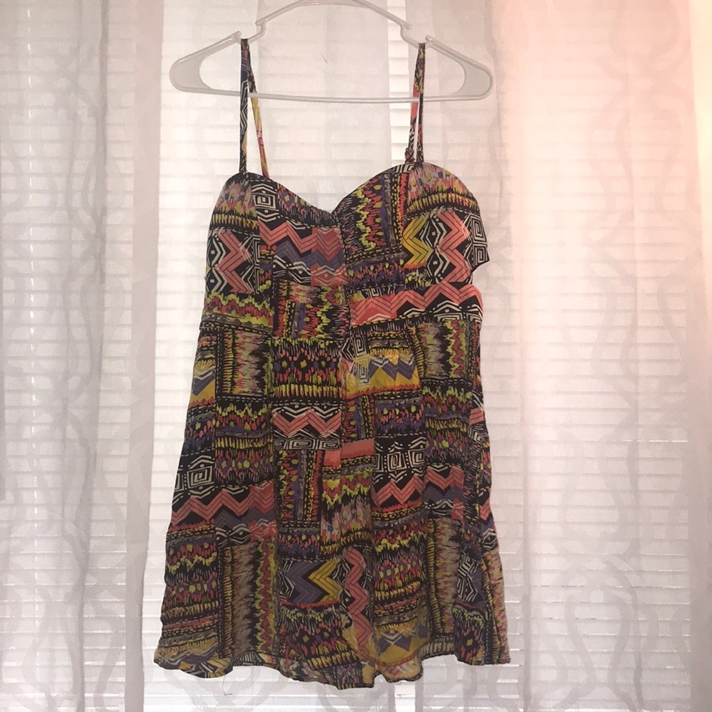Flowing mini dress